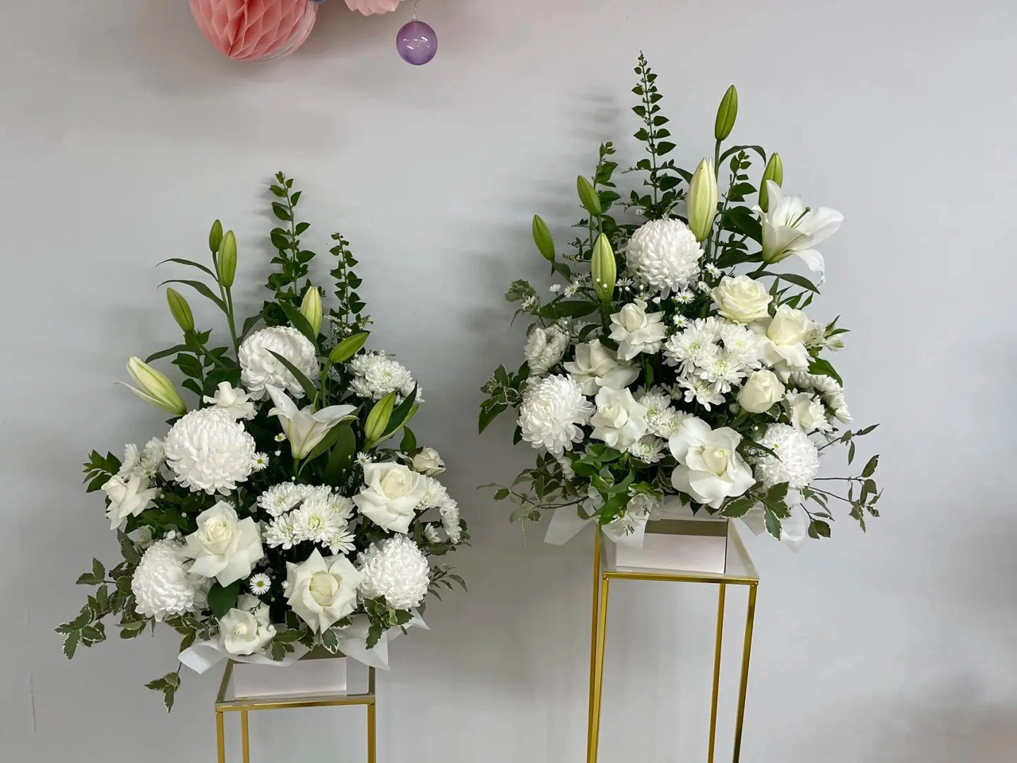 Kệ Hoa Chia Buồn Đám Tang Mẫu 6